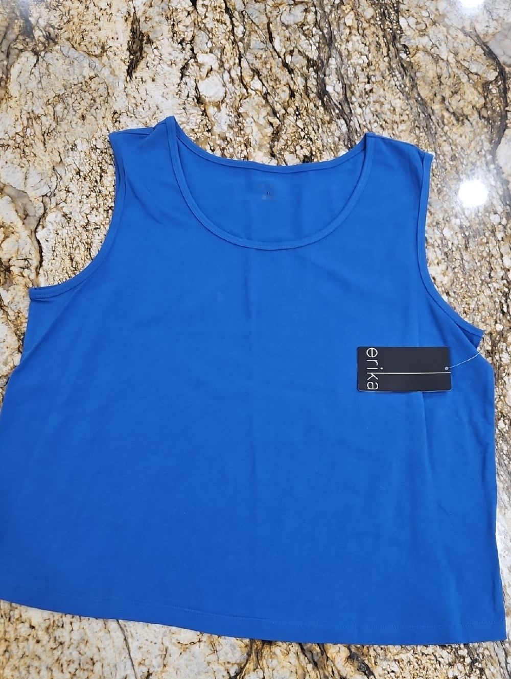 Erika Royal Blue Sleeveless Tank